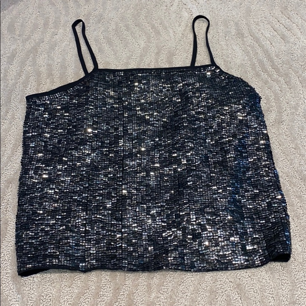 SPARKLY TANK TOP BLOUSE